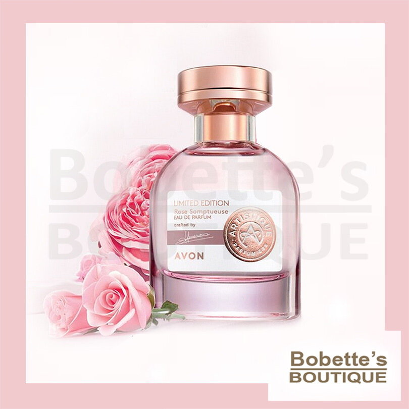 Eau de parfum pour elle Rose Somptueuse Avon fragrance florale longue tenue