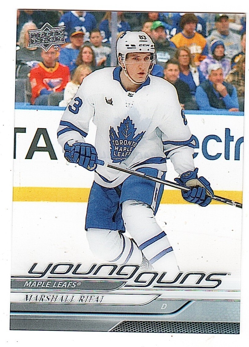 2024-25 Upper Deck Clear Cut #237 Marshall Rifai Maple Leafs Rookie Young Guns