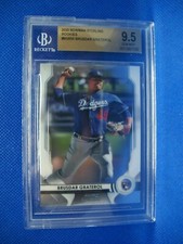 BRUSDAR GRATEROL 2020 Bowman Sterling Rookies #55 BGS GEM MINT 9.5 RC Dodgers