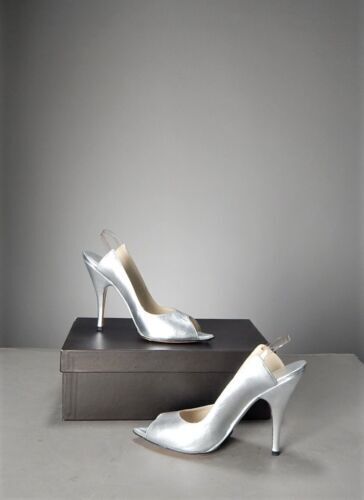 Gucci Shoes Heels Size 35 1/2 B Womens Slingback White Gucci Shoes Heels Size 35 1/2 B Womens Slingback White
