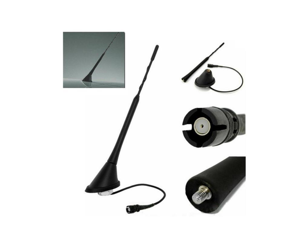 Stubby Roof Radio Whip AM/FM Antena Antenna+Base For 93-05 VW Jetta Golf GTI
