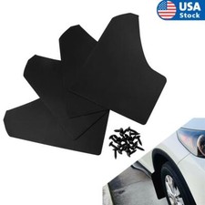 Universal 4x 15.3 Car Mud Flaps Black Splash Guards20x 6mm Fastener Rivet Clip Universal 4x 15.3 Car Mud Flaps Black Splash Guards20x 6mm Fastener Rivet Clip