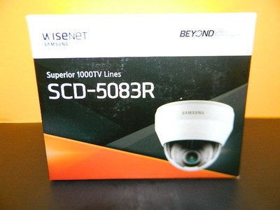 NEW SAMSUNG SCD-5083R WISENET 1000TVL 1280H WDR Varifocal ...