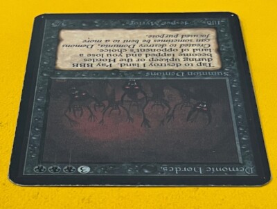 MTG DEMONIC HORDES Alpha (OldManMTG 008-128) | eBay