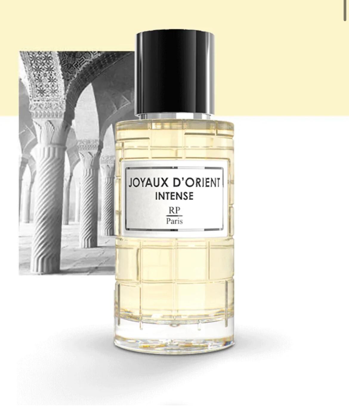 Eau de parfum Joyeux d'orient intense RP, oubliez les parfums qui ne tiennent pas