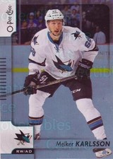 2017-18 O-Pee-Chee Rainbow Foil #248 Melker Karlsson