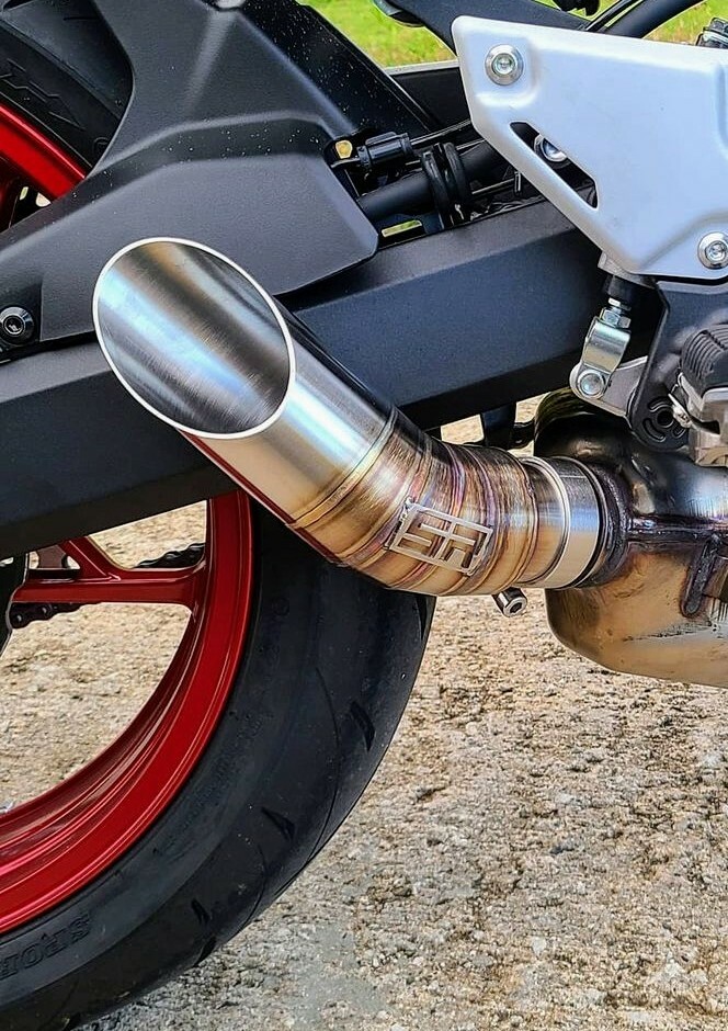 Kawasaki z900 2017-2025 exhaust pipe muffler slip-on Shorty Kawasaki z900 2017-2025 exhaust pipe muffler slip-on Shorty