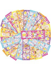 Easter Stickers for Kids 100pcs Easter Party Favors Bulk, Stickers for Eggs,