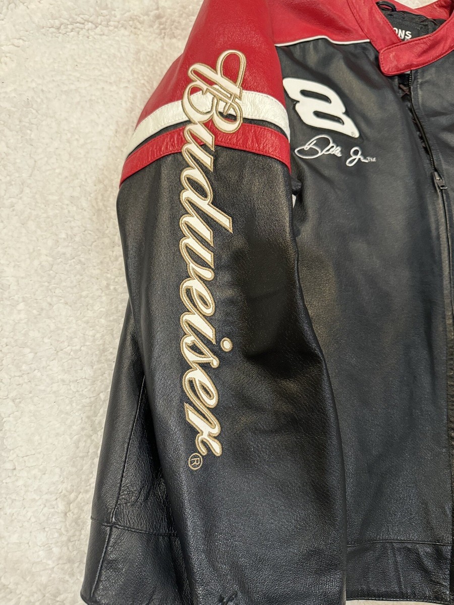 NWT Dale Earnhardt Jr Chase Authentic Wilson Leather Budweiser