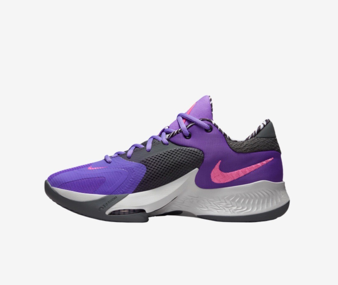 Nike Zoom Freak 4 DO9680-500 Men's Purple/Black Running Sneaker