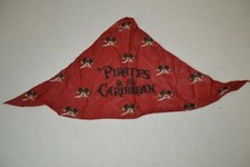DISNEY PIRATES OF THE CARIBBEAN MICKEY MOUSE RED BANDANA ONE SIZE