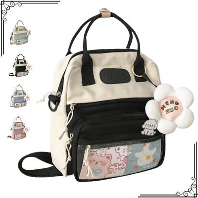 Casual Daily Bag Girls Korean Style Sling Waterproof Handbag Teenage Backpack