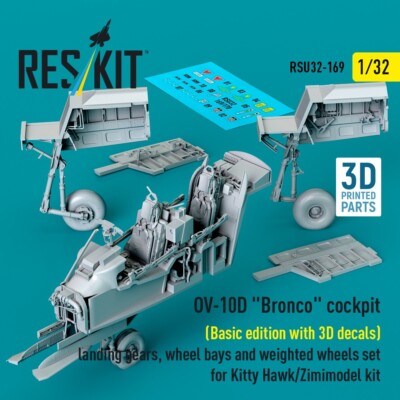 OV-10D ''Bronco'' (Resin Upgrade set) for Kitty Hawk  kit 1/32 ResKit RSU32-0169