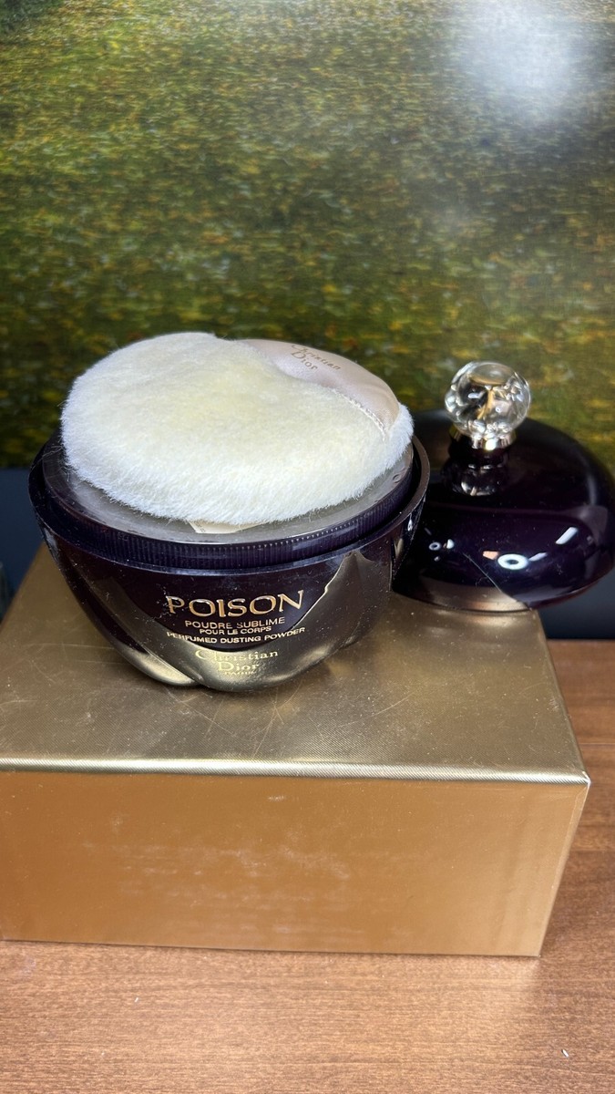 CHRISTIAN DIOR POISON DUSTING POWDER SUBLIME 7 OZ | eBay