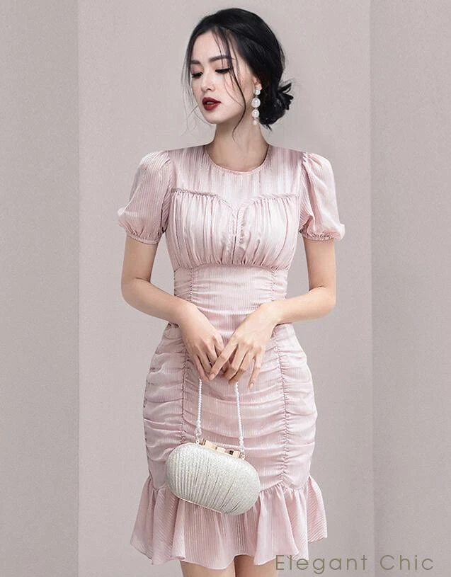 Fishtail dress best sale short