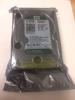 Western Digital WD Green WD20EZRX 2TB 3.5'' 6.0Gb/s SATA Internal Hard Drive