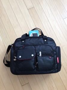 fisher price black diaper bag