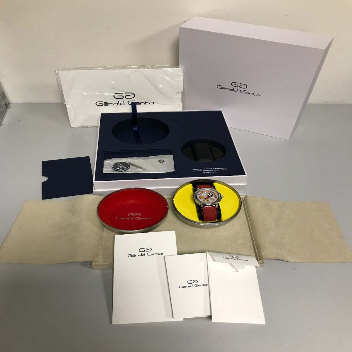 Bulgari Gerald Genta x Mickey Mouse Bi-Retrograde (103786) | eBay