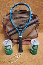 Vintage Eagle 1 Leach Racquetball Racquet Bag Seamco Balls