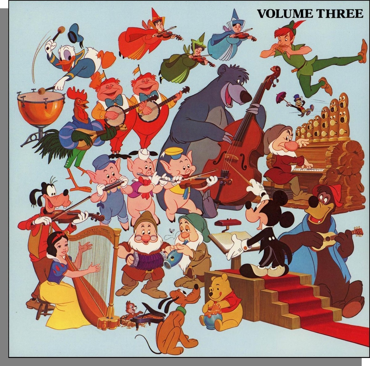 The Magical Music of Walt Disney - 4 LP's Box Set of Movie