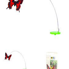 pet zone fly by spinner cat toy