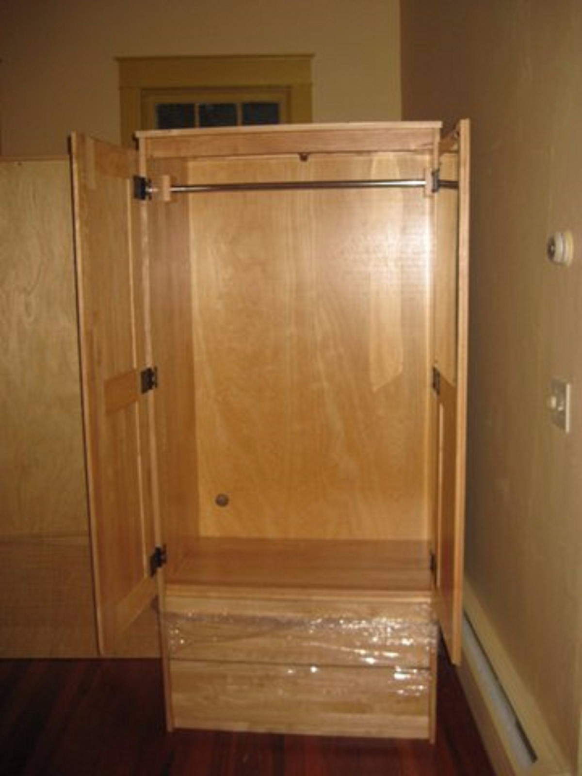 Lot of Used Dorm Furniture Solid Wooden Armoires/Wardrobes Heavy