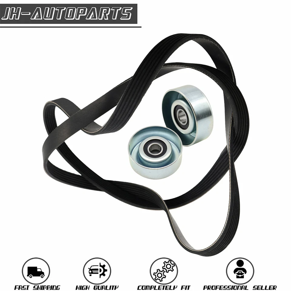 Kit de correa de transmisión con polea loca para Subaru Impreza Crosstrek 2012-2015 2,0 L H4 Foto 2 de 4