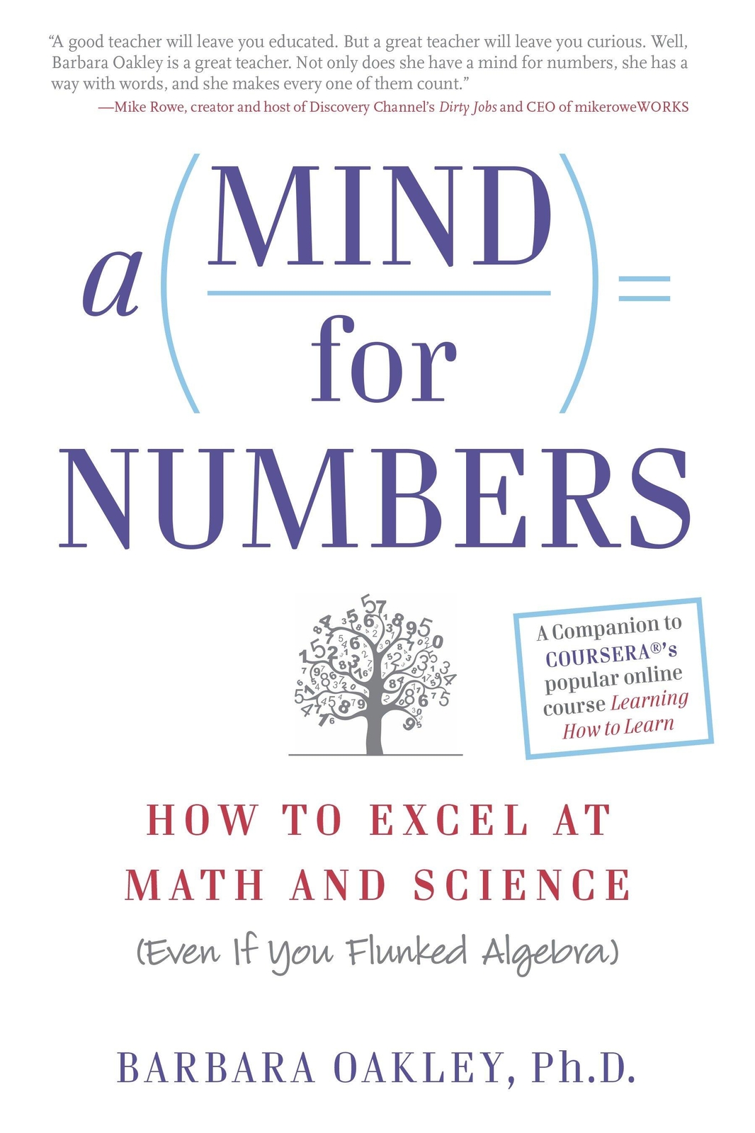 A Mind For Numbers, Barbara Oakley