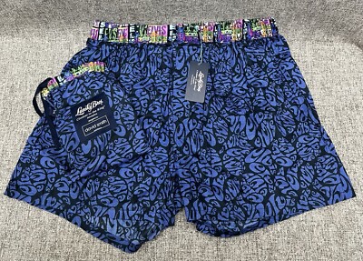 NWT Lansky Bros Boxer Shorts Underwear Elvis Music Sz Colorful 2XL David Smith