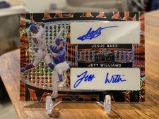 JESUS BAEZ | JETT WILLIAMS 2022 LEAF METAL DUAL ROOKIE AUTO SSP #/4 🔥📈