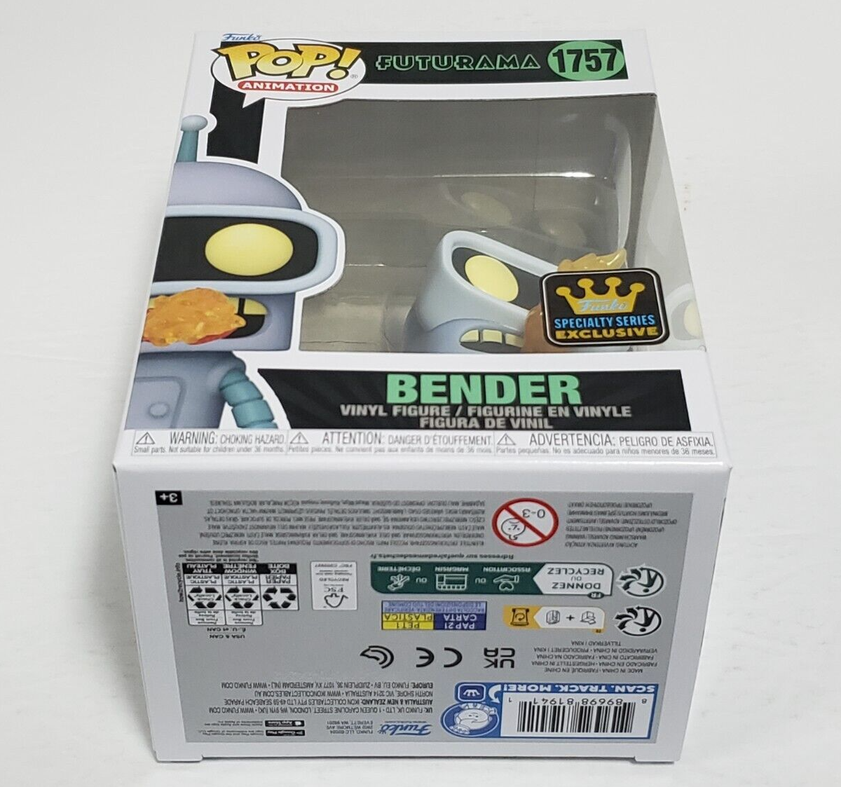 FUTURAMA - POP! - Bender Exclusive n°1757 - Funko EUR 15,90 - FR