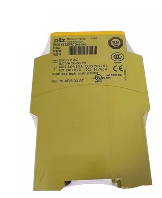 774738 New Sealed PILZ 774738 PNOZ X4 230V Safety Relay 774738