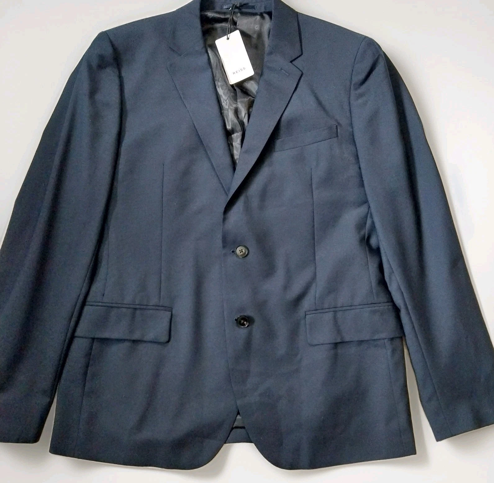 Reiss Wool Blend Blazer Jacket Mens Slim Fit Size 42