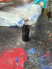 Vintage Coca-Cola Bottle Lighter 2.5&rdquo; Miniature 1950s Coke Advertising Novelty