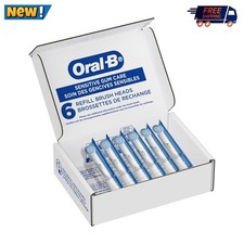 Oral-B Sensitive Gum Care Replacement Brush Heads 6 Ct Free Ship