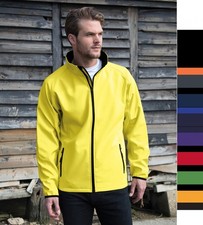 Result Herren Softshelljacke warmes Microfleece S-4XL bedruckbar - R231M NEW