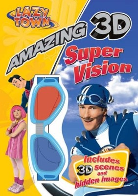 LazyTown Amazing 3D Super Vision Multiple-component retail product Book The Fast