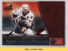 1998-99 Pacific Aurora Championship Fever Red Pierre Turgeon #42 HOF READ 0a1