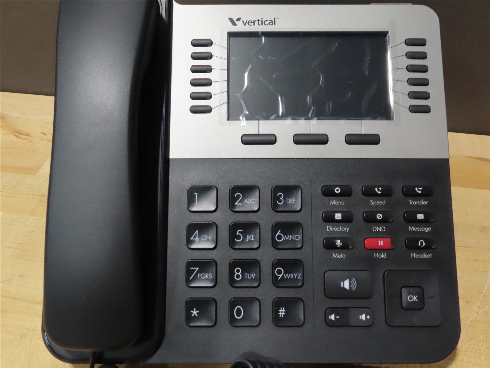 Vodavi Vertical Communications VIP-9840C Gigabit VoIP 36 Button IP Color