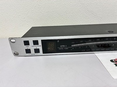 KORG コルグ DTR-1 ラックマウントチューナー KORG DTR-1 Rack Mount Chromatic Digital Tuner Tested Free Shipping