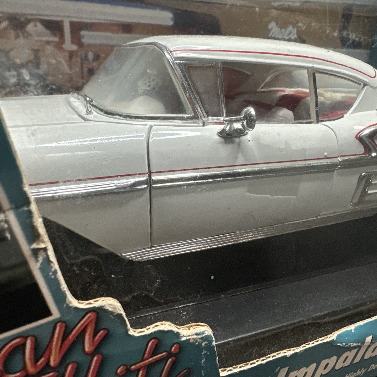 Ertl 1:18 1958 Chevrolet Impala American Graffiti Diecast Vehicle