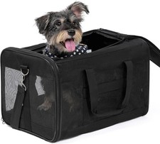Transporttasche Hund Katze L für Auto bis 9kg Haustier Transportbox Transporttasche Hund Katze L für Auto bis 9kg Haustier Transportbox