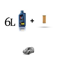 Set ÖLfilter Und 6L FüR Renault Kangoo II 1.5 Blue DCI 115 85Kw Von 2019