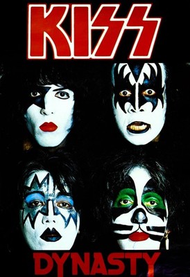 Kiss Dynasty Album Poster, Unframed Poster Wall Art Decor