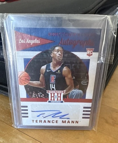 TERANCE MANN 2019-20 Panini Chronicles Hometown Heroes Rookie Auto HH-TMA