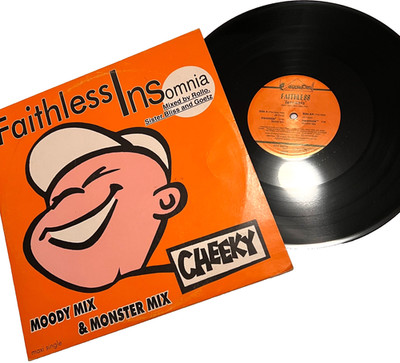 Faithless - Insomnia /  12'' Vinyl Original  (Incl. famous Monster Mix)