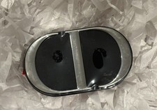 DIOR BEAUTY CD Logo Dual Mirror Phone Metal Holder Stand Dual Mirror BLACk