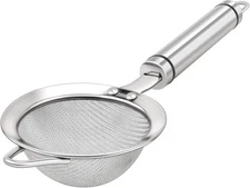 3.35inch 304 Stainless Steel Fine Mesh Strainers for Kitchen, Colander-Skimmer w
