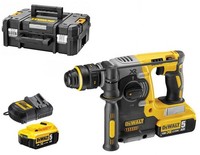 Dewalt SDS-PLUS 18V 2,1J 2 X 5,0Ah Xr LI-ION BÜRstenloser Hammer Tstak DCH273P2T