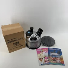 Culinare RocketChef Food Processor + Supreme Ice Cream Plus Set NEW Complete